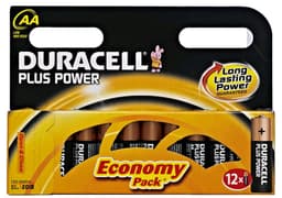Duracell Batterier AA Plus Power (12 st)