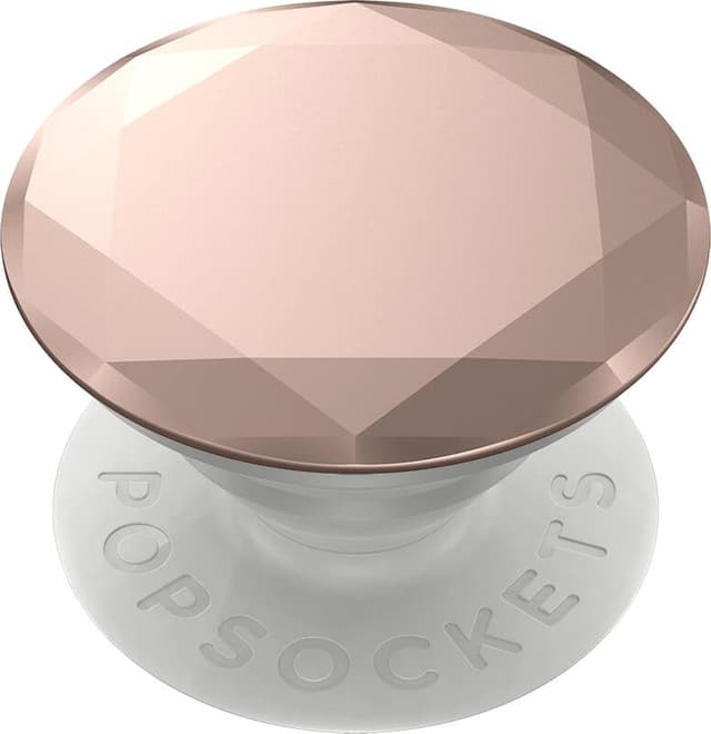 Popsockets Premium grep til mobilenheter (metallic diamond rose gold)