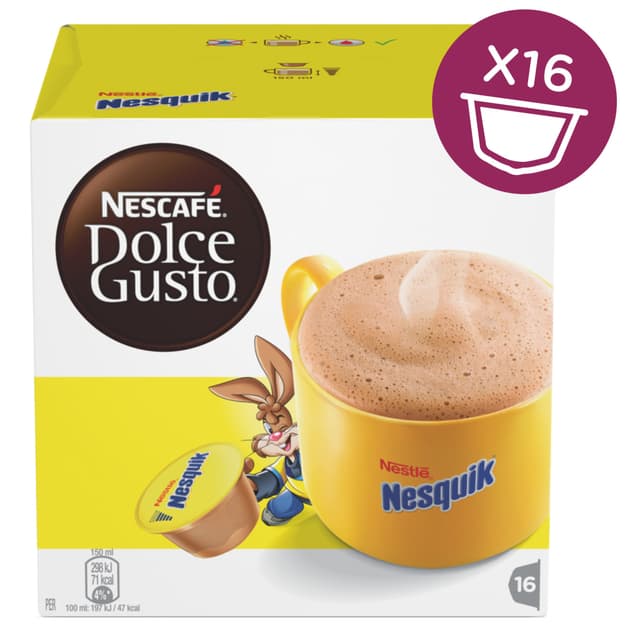 NESCAFÉ Dolce Gusto Nesquick varm chokladkapslar (16 st)