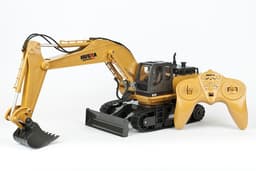 HuiNa Gravemaskin m/metallskuffe 2.4Ghz 1:16