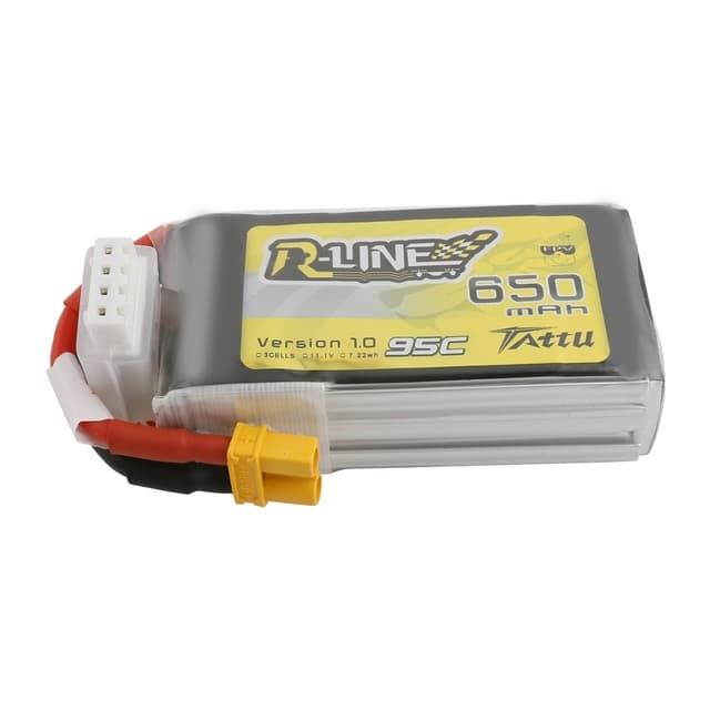3s   650mAh - 95C - Gens Ace Tattu R-Line XT30