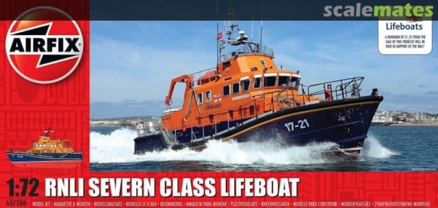 Airfix 1:72 - RNLI Severn Class redningsbåd