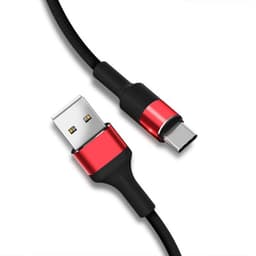 USB-C kabel nylon - 1 meter