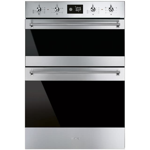 Smeg Serie Classic Inbyggnadsugn med kompaktugn DOSF6390X (rostfri)