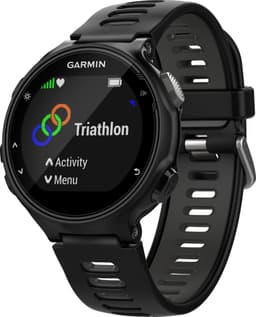 Garmin Forerunner 735XT GPS multisportsur (sort/grå)