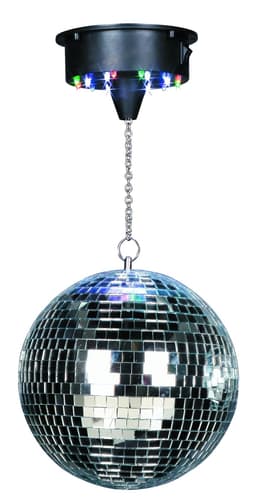 Spegelboll 30 cm med LED ljus, Batteridrevet
