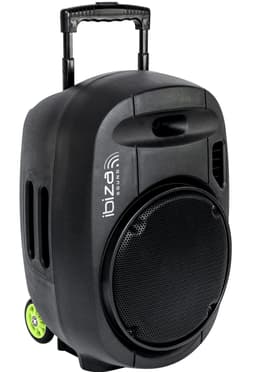 Ibiza transportabel aktiv høyttaler, Bluetooth