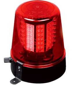 Ibiza LED politiblink XL, rød