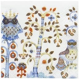 Iittala taika serviett hvit 24cm 20stk