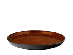 Bitz Gastro Tallerken Dia. 27 x 2,5 cm svart/amber