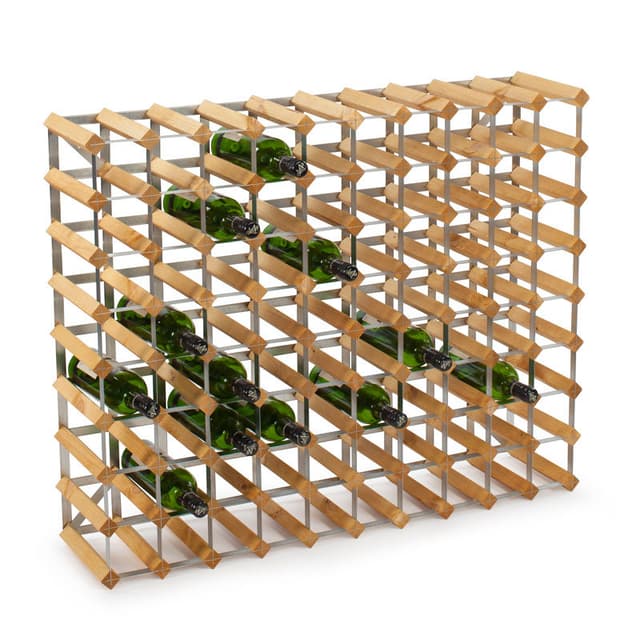 90 Bottle Self Assembly Kit Light oak
