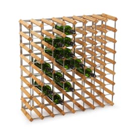 72 Bottle Self Assembly Kit Light oak