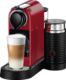 Nespresso CitiZ&Milk kapselmaskine C123EUCRNE (Kirsebærrød)