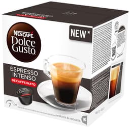 Nescafé Dolce Gusto kapsler - Espresso Intenso Decaf