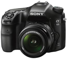 Sony Alpha A68K järjestelmäkamera + 18-55 mm objektiivi