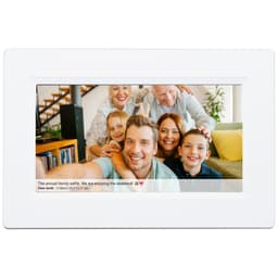 Denver Frameo 7" sosiaalinen kuvakehys PFF-710 Wi-Fi (valk.)