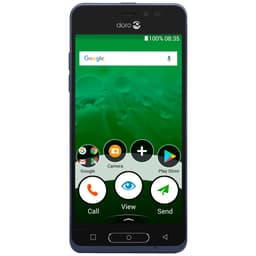 Doro 8035 smartphone (grå/blå)