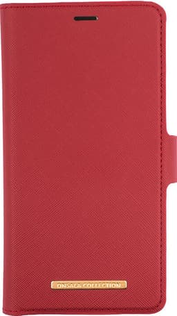 Gear Onsala Apple iPhone 11 Pro Max läder plånboksfodral (saffiano röd