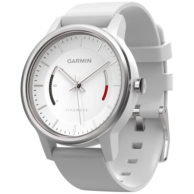 Garmin Vivomove aktivitetsarmband (vit)