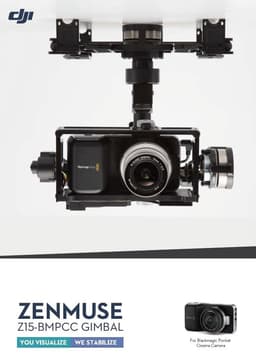 DJI ZenMuse Z15 Svart Magic Pocket Cinema Cam