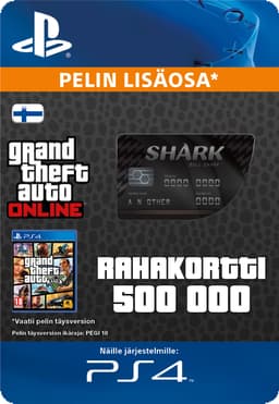 Härkähai-rahakortti (FI) - Playstation 4