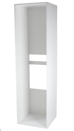 Epoq Högskåp inbyggnads 60x217 melamin vit