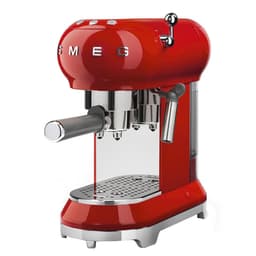 Smeg 50's style espressomaskine ECF01 - rød