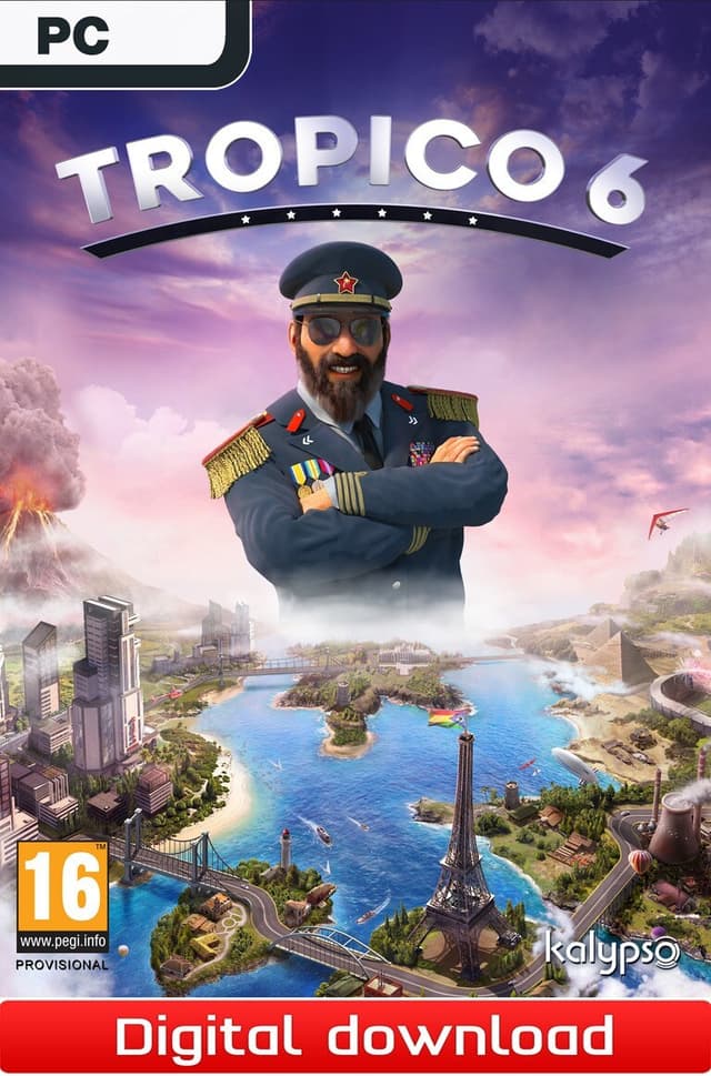 Tropico 6 - PC Windows,Mac OSX,Linux - Elkjøp