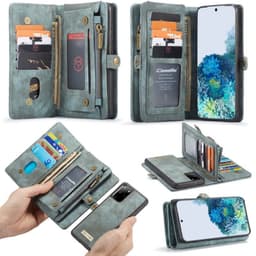 Multi-Wallet CaseMe 11-kort Samsung Galaxy S20 Plus (SM-G986F)  - blå