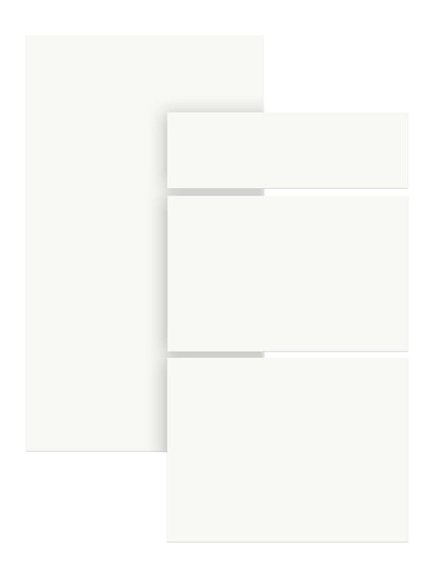 Epoq Trend Chalk skuffefront til kjøkken 80x13