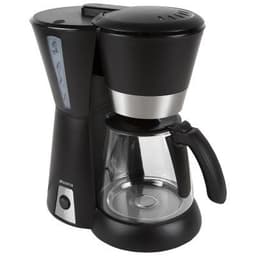 Kaffebryggare 12 koppar svart