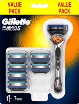 Gillette Fusion ProGlide skraber + 6 barberblade 421237