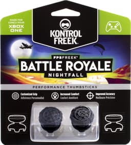 KontrolFreek Xbox One Battle Royale Nightfall tumspakar (svarta)