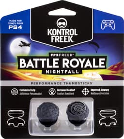KontrolFreek PS4 Battle Royale Nightfall tumspakar (svarta)