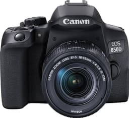 Canon EOS 850D DSLR kamera + 18-55 mm IS STM-objektiv