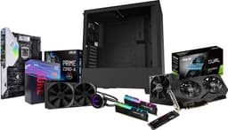 Edge Beast DIY stasjonær gaming-PC 2080S/Intel (sort)