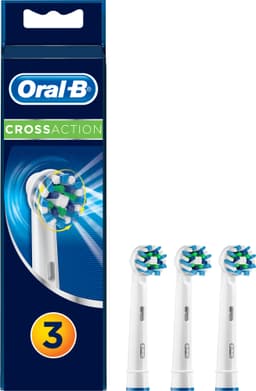 Oral B CrossAction vaihtoharja (3 kpl)