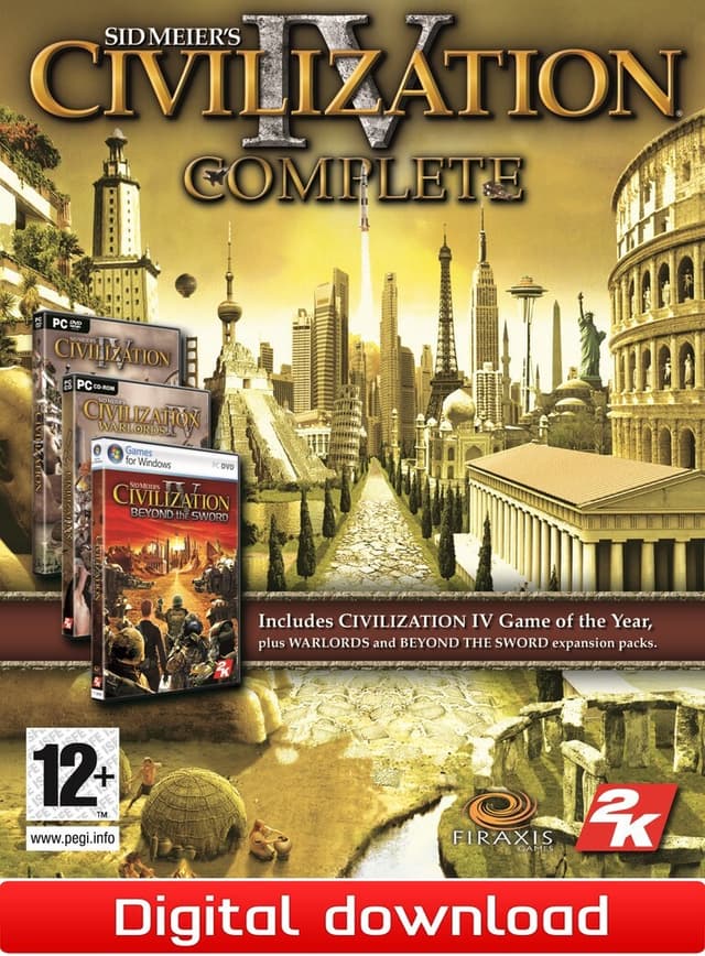 Sid Meier's Civilization IV The Complete Edition - PC Windows