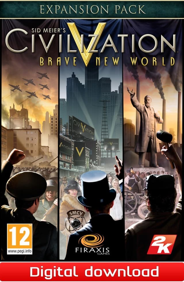 Sid Meier's Civilization V Brave New World - PC Windows Mac OSX Linu