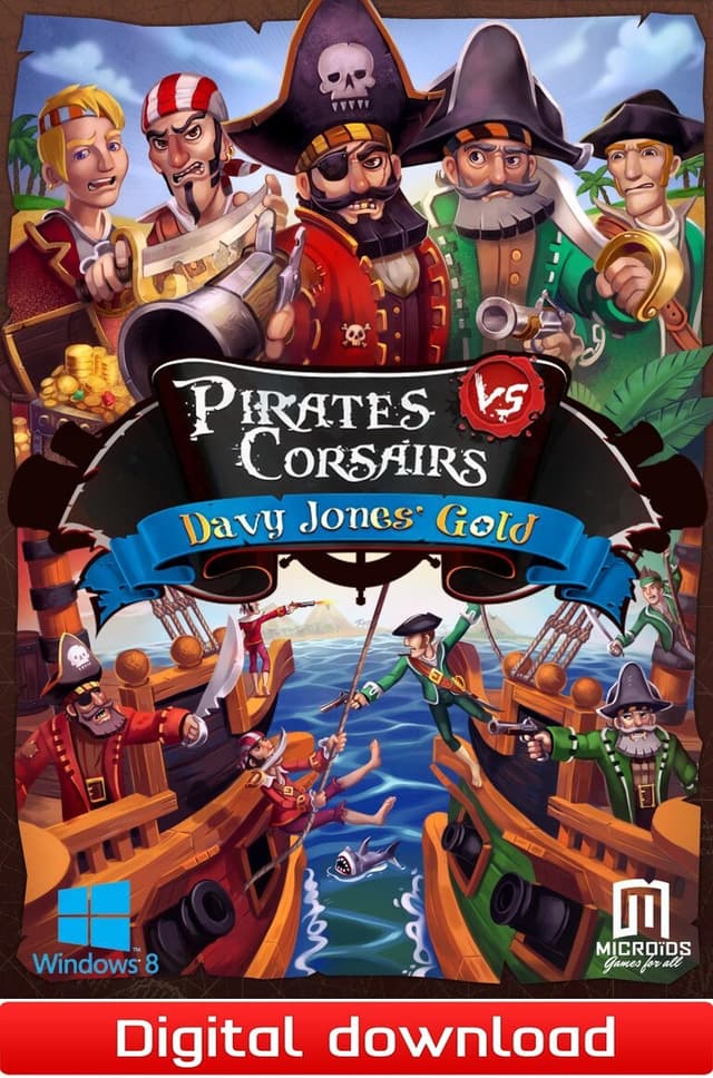 Pirates vs Corsairs: Davy Jones's Gold - PC Windows,Mac OSX