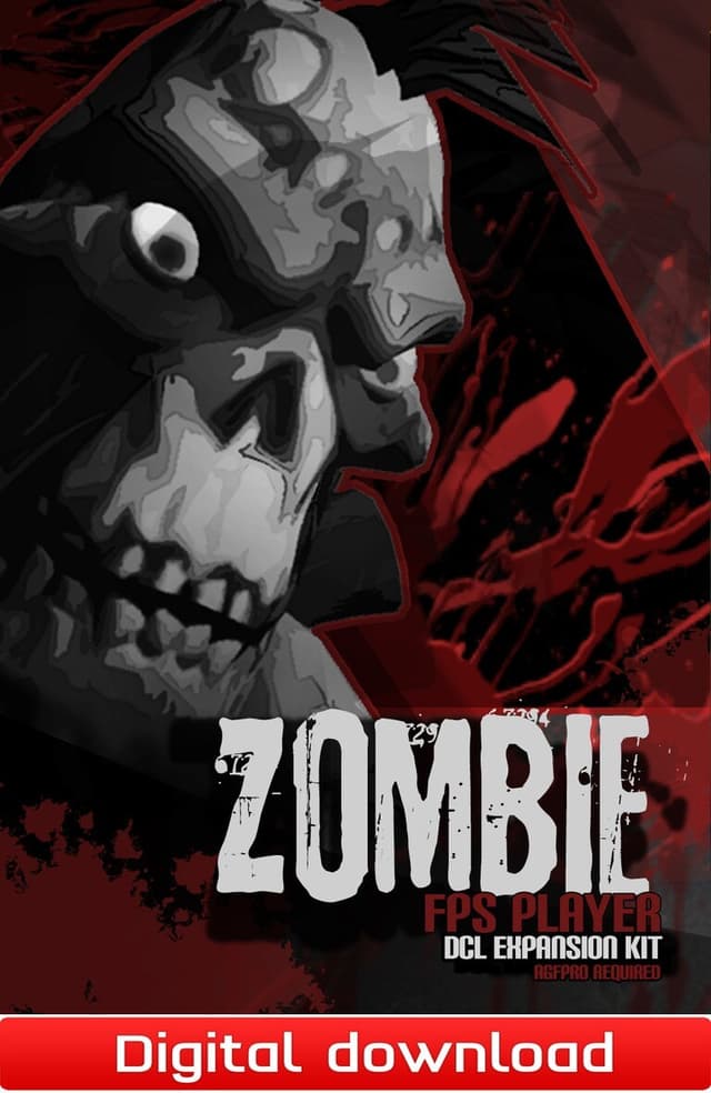 Axis Game Factory's AGFPRO Zombie FPS Player DLC - PC Windows,Mac OSX,