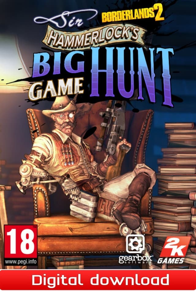 Borderlands 2 DLC 3 Sir Hammerlock's Big Game Hunt - PC Windows