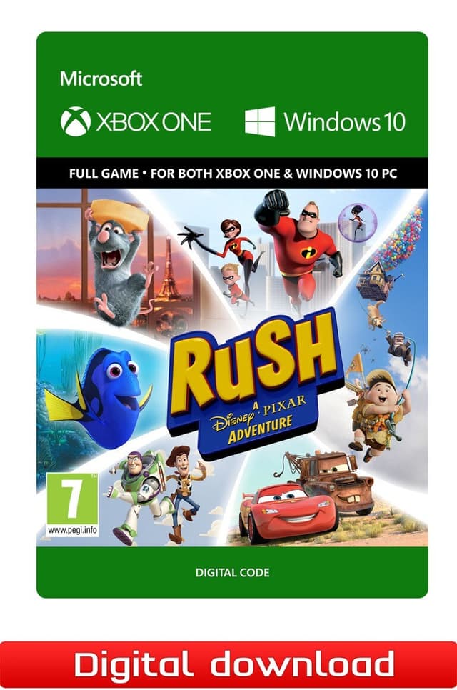 Rush A Disney Pixar Adventure - XOne PC Windows