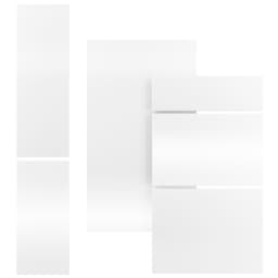 Epoq Gloss White skuffefront til kjøkken 40x26
