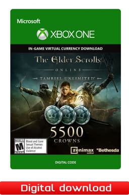 The Elder Scrolls Online Tamriel Unlimited 5500 Crowns - XOne