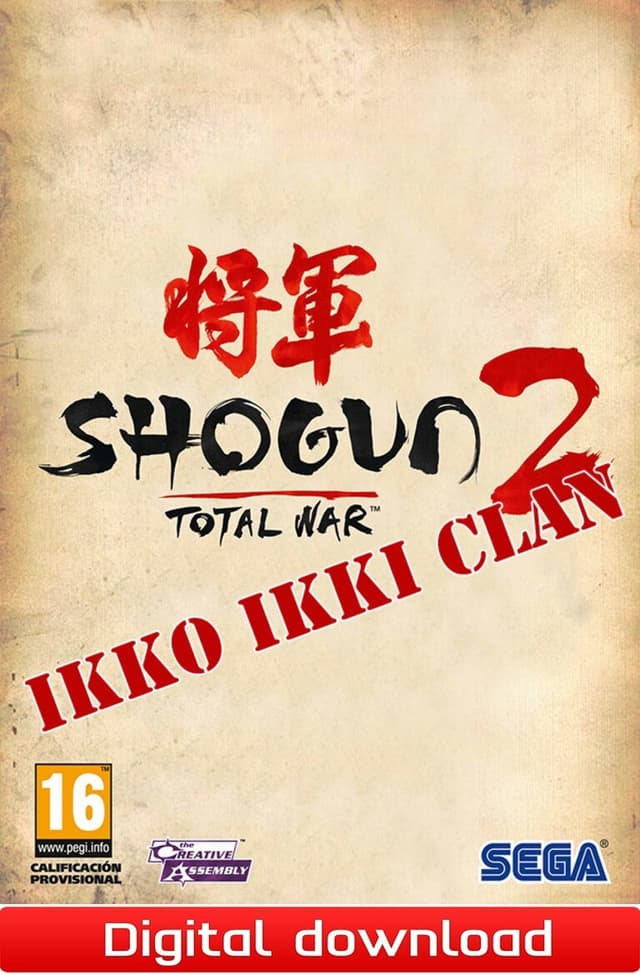 Total War Shogun 2 - Ikko Ikki Clan - PC Windows