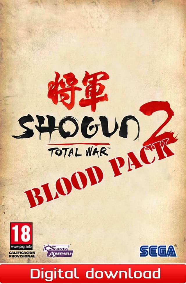 Total War Shogun 2 - Blood Pack - PC Windows
