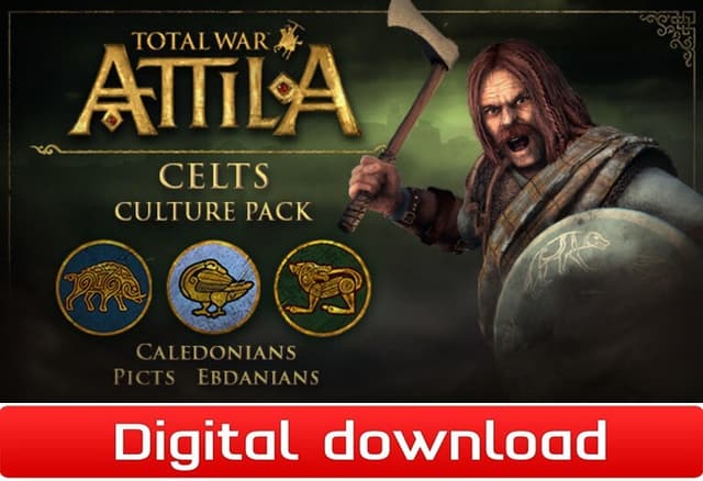Total War ATTILA - Celts Culture Pack - PC Windows Mac OSX