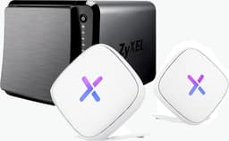 Zyxel NAS542 4-bay + Zyxel Multy U WiFi meshnod 2-pack