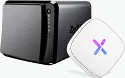 Zyxel NAS542 4-bay + Zyxel Multy U WiFi mesh node